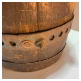 Antique Wooden Barrel Keg
