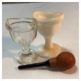 Gathering of Antique Womens Boudoir and Health Items
