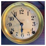 Vintage Seth Thomas Mantle Clock, Wooden Wall Shelf