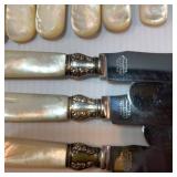 Vintage Mother of Pearl Knives