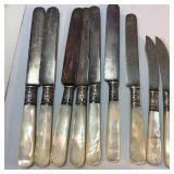 Vintage Mother of Pearl Knives