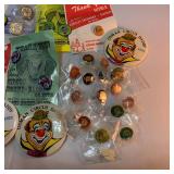 Collection of Osman Circus Pins