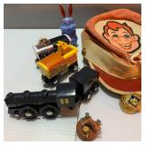 Mix of Vintage Toys and Trinkets