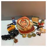 Mix of Vintage Toys and Trinkets
