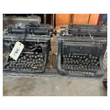 Two Antique Typewriters