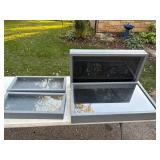 4 Glass Top Display Cases