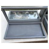 4 Glass Top Display Cases