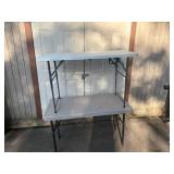 Two Folding Tables