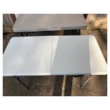 Two Folding Tables
