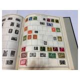 Vintage Stamp Album with Stamps from around the World!
