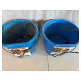 2 Heated Water Buckets