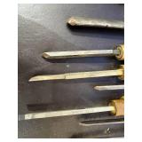 Set of Chisels w/wood handles