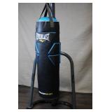 Everlast Powershot Heavy Bag with Stand, Plates, and Hanger