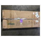 Double Folding Rolling Rack   Customer Returns See Pictures