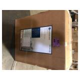 Glacier Bay Bannister 31 in. Single Sink White Bath Vanity with Granite-Look Colorpoint White Cultured Marble Top (Assembled)    Customer Returns See Pictures