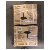 Lot of StyleWell 26 lbs. Concrete and Resin Patio Umbrella Base in Black  Customer Returns See Pictures