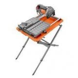 RIDGID 9-Amp 7 in. Blade Corded Wet Tile Saw with Stand   Customer Returns See Pictures