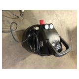 Husky 3 Gal. 120 PSI Portable Electric Oil-Free Light Duty Pancake Air Compressor with Fold Down Handle and 1-Quick Coupler   Customer Returns See Pictures