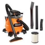 RIDGID 16 Gal. 6.5 Peak HP NXT Shop Vacuum Wet Dry Vac with Detachable Blower, Filter, Locking Hose and Accessories HD1600Customer Returns See Pictures