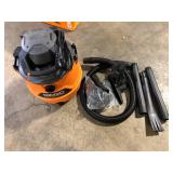 RIDGID 16 Gal. 6.5 Peak HP NXT Shop Vacuum Wet Dry Vac with Detachable Blower, Filter, Locking Hose and Accessories HD1600Customer Returns See Pictures