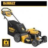 DEWALT 21 in. 196cc E-GOV Engine 3-in-1 Gas RWD Self-Propelled Lawn Mower with High Rear Wheels Customer Returns See Pictures
