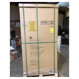 Husky 3-Piece Extra Wide Heavy Duty Welded Steel Garage Storage System  Customer Returns See Pictures