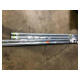 Lot of Everbilt 2.38 in. Dia x 6 ft. Galvanized Steel Chain Link Fence Corner Post   Customer Returns See Pictures