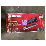 Husky 3-Ton Low Profile Floor Jack with Quick Lift Customer Returns See Pictures
