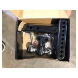 TowSmart Class V, 14,000 lbs. 5-1/2 in. Drop to 5-1/2 in. Rise, Adjustable X-Mount Trailer Hitch Dual Ball Mount Customer Returns See Pictures