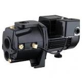 LEO 3/4 HP 115/230-Volt Cast Iron Convertible Jet Pump  Customer Returns See Pictures
