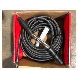 Husky 1/2 in. x 50 ft. Heavy‑Duty Manual Drain Auger for Clogged Sink, Shower and Floor Drains Customer Returns See Pictures