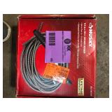 Husky 1/2 in. x 50 ft. Heavy‑Duty Manual Drain Auger for Clogged Sink, Shower and Floor Drains Customer Returns See Pictures