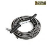 Husky 1/2 in. x 50 ft. Heavy‑Duty Manual Drain Auger for Clogged Sink, Shower and Floor Drains Customer Returns See Pictures