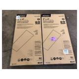Lot of Metalux 2 ft. x 4 ft. 4500 Lumens Integrated LED Flat Panel Light 4000K Customer Returns See Pictures