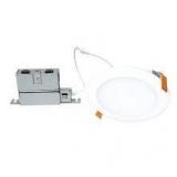 Lot of HALO HLBPH 6 in. Adjustable CCT Canless IC Rated Dimmable Indoor, Outdoor Integrated LED Recessed Light Kit Customer Returns See Pictures