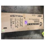 Crescent SITERUNNER 20 in. 3-Shelf Heavy Duty Folding Jobsite Cart with 300 lb. Capacity  Customer Returns See Pictures