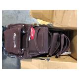 Lot of McGuire-Nicholas 11 in. Carpenter Tool Pouch  Customer Returns See Pictures