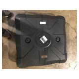 Crestlive Products 220 lbs. HDPE Patio Umbrella Base in Black  Customer Returns See Pictures