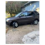 2009 Kia Sportage LX SUV Brown - Needs New Front Ball Joint