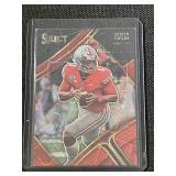 2023 Panini Select Draft Picks Red Prizm Football Card Lot - Fields, Montana, Kittle