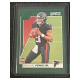 Lot of 5 2024 Panini Zenith Football Rookie and Insert Cards - Worthy, Harrison Jr., Lamb, Penix Jr.