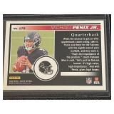 Lot of 5 2024 Panini Zenith Football Rookie and Insert Cards - Worthy, Harrison Jr., Lamb, Penix Jr.
