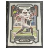 Lot of 6 2024 Panini Prizm Draft Picks Football Cards - Coleman, Odunze, Hurts, Worthy