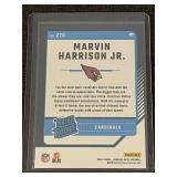 Set of 4 2024 Donruss Optic NFL Football Cards, Including Marvin Harrison Jr. Rated Rookie