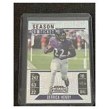 2024 Panini Contenders Football Card Lot - Henry, Williams, McLaurin, Evans