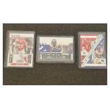 2024 Panini Contenders Football Card Lot: Travis Kelce, Jared Verse Rookie, Worthy/Nabers