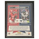 2024 Panini Contenders Football Card Lot: Travis Kelce, Jared Verse Rookie, Worthy/Nabers