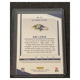 Set of 5 Panini Donruss Elite NFL Football Cards - Bradshaw, Stafford, Lewis, Wayne