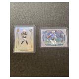 2025 Panini Donruss Elite Football Cards Drake Maye & Jahmyr Gibbs