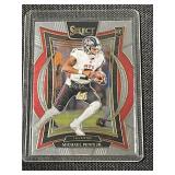 Lot of 4 NFL Rookie Cards: Michael Penix Jr., Caleb Williams, Zach Wilson, Mac Jones